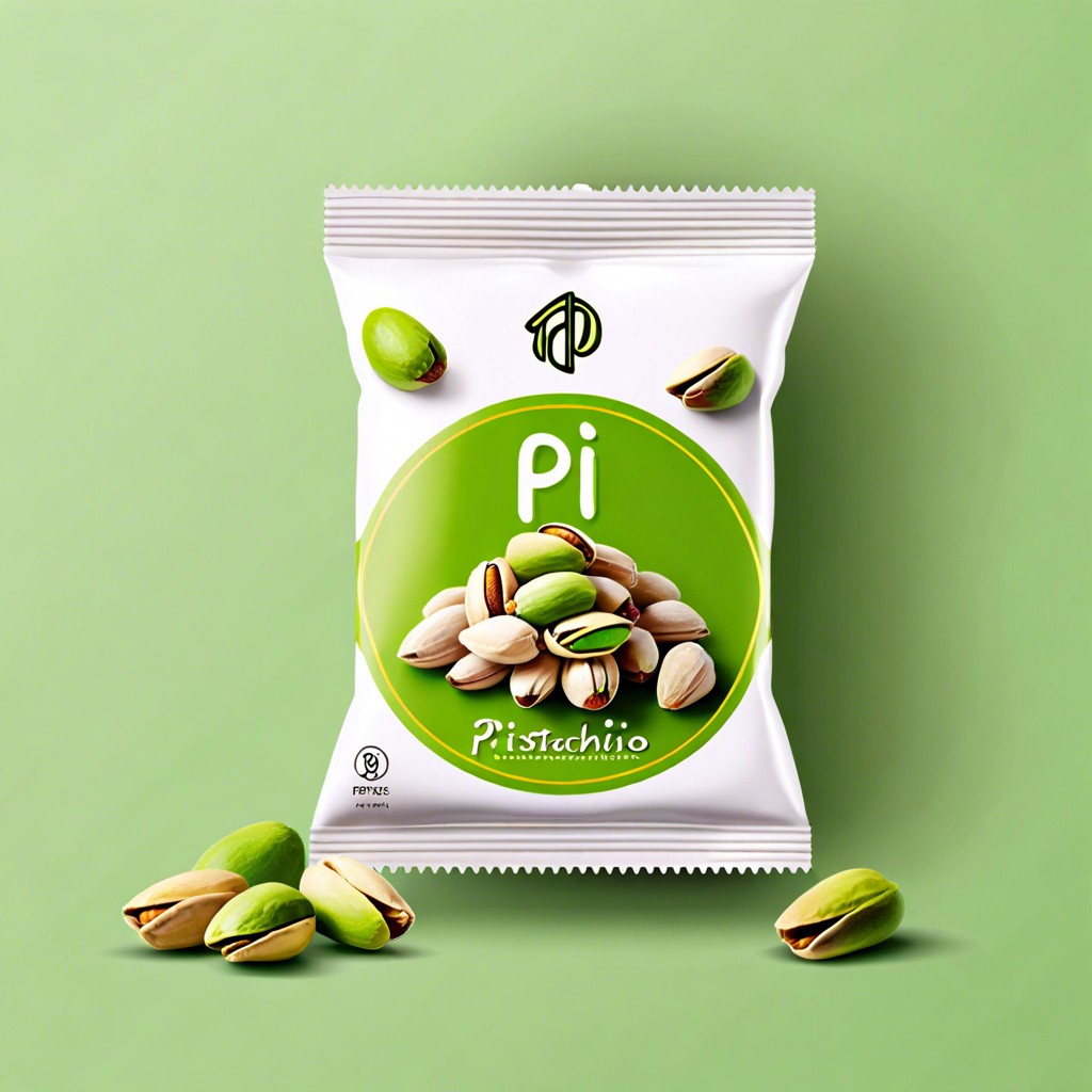 pi stachios math themed pistachio packs marked with digits of pi