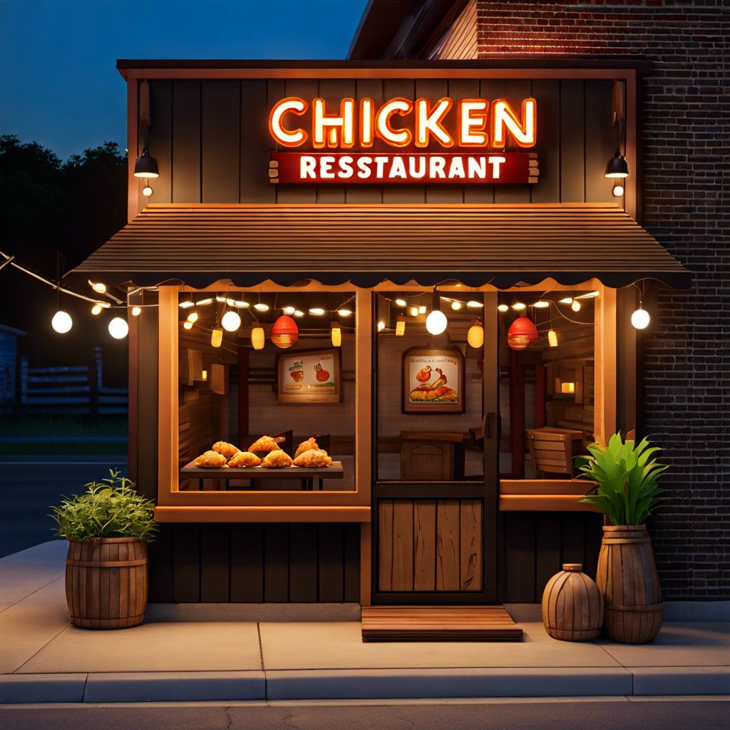 history of cm chicken and unique selling propositions