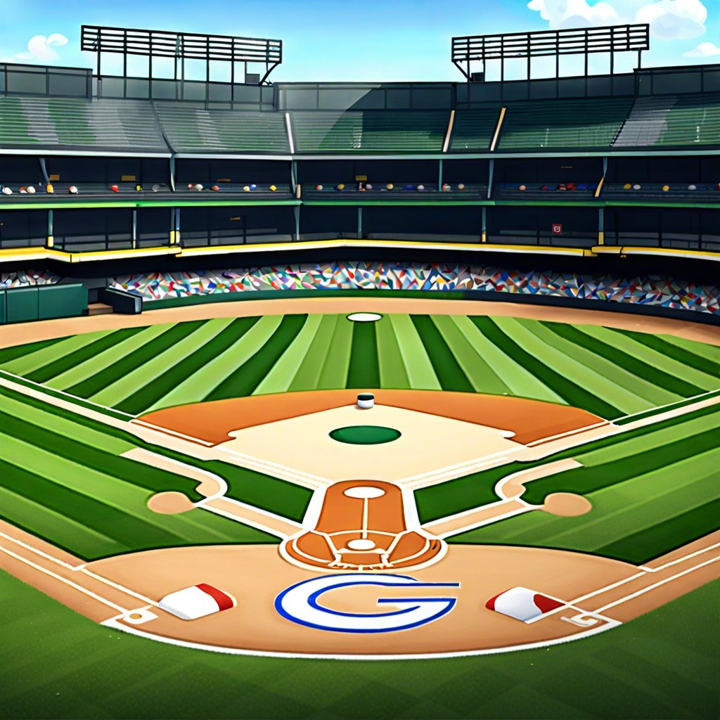 overview of baseball google doodle