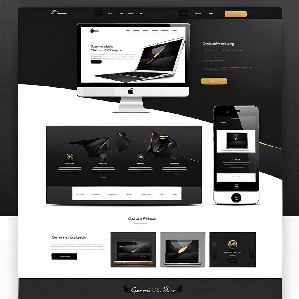 sleek amp modern site design with an integrated dark theme