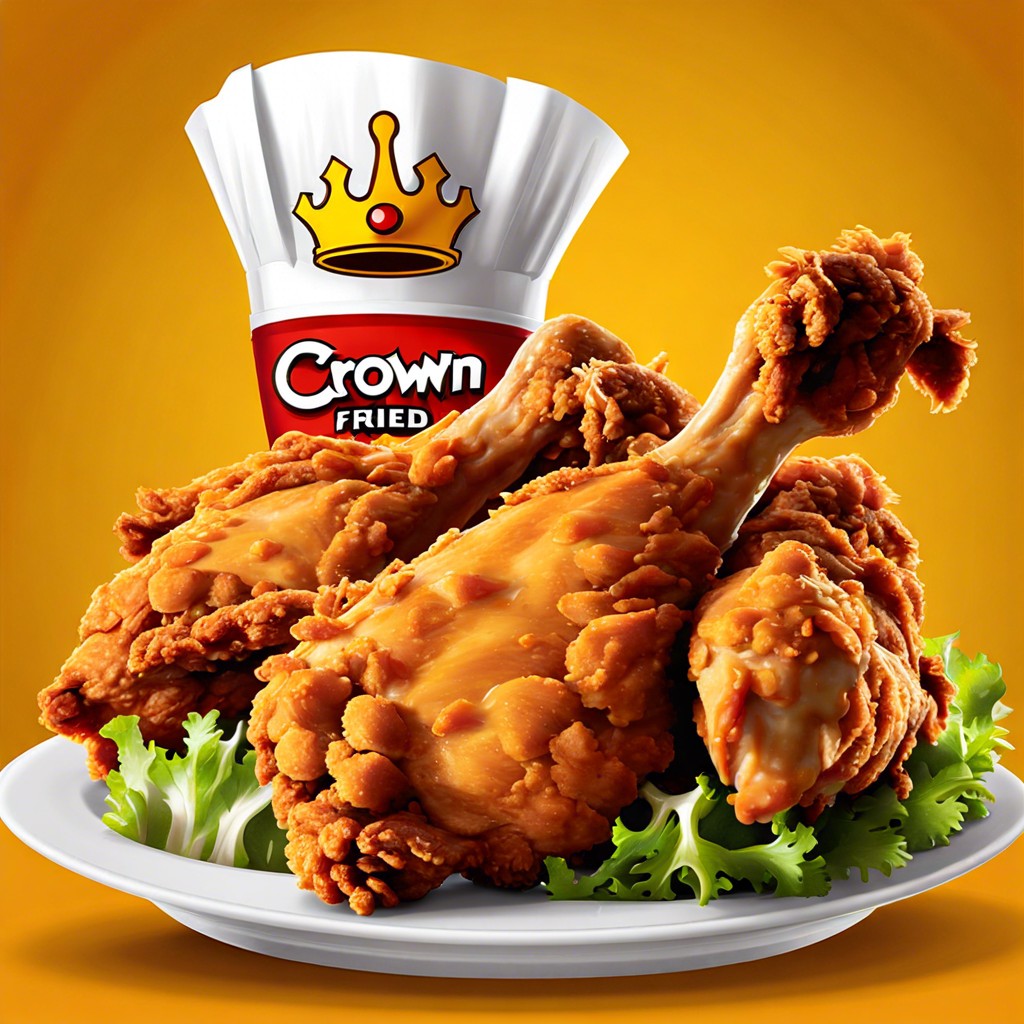 the secret behind our signature crown fried chicken